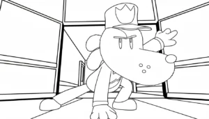 coloriage Dog Man gratuit pour enfants