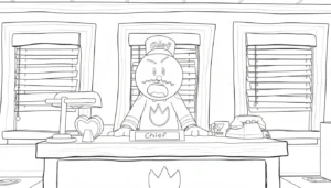 coloriage Dog Man a dessiner en ligne