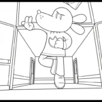 coloriage Dog Man a dessiner en ligne