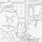 coloriage Dog Man a colorier en ligne