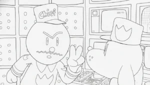 coloriage Dog Man a colorier en ligne