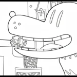 a imprimer coloriage Dog Man gratuit