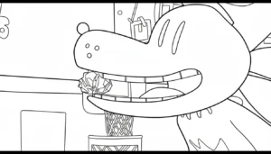 a imprimer coloriage Dog Man gratuit