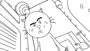 télécharger coloriage Dog Man gratuit