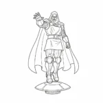 coloriage Dr Doom et dessin a imprimer