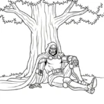 coloriage Dr Doom pour enfant de à imprimer