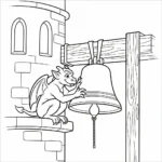 coloriage Gargouille educatif pour enfant