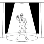 coloriage Green Lantern à imprimer pdf