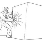 imprimer coloriage Green Lantern pour enfant