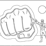 coloriage Green Lantern a telecharger