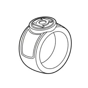 coloriage Green Lantern pour enfants à télécharger