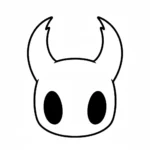 coloriage Hollow Knight à imprimer pour enfant de 4 ans