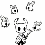 coloriage Hollow Knight pour enfants a imprimer gratuit