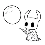 coloriage Hollow Knight gratuit à imprimer