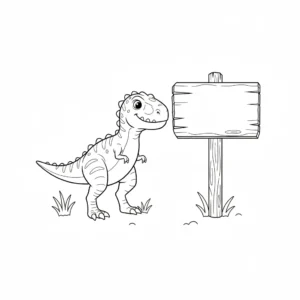 a imprimer coloriage Indominus Rex gratuit