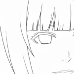 coloriage Kakegurui a imprimer gratuit