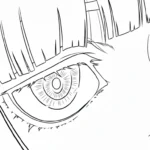 coloriage Kakegurui à imprimer pour enfant de 12 ans