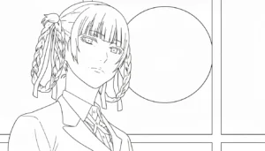 coloriage Kakegurui et dessins