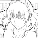 coloriage Kakegurui a dessiner et imprimer