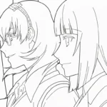 coloriage Kakegurui pour enfant de 6 ans