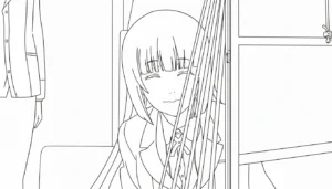 coloriage Kakegurui à imprimer pour enfant de 8 ans