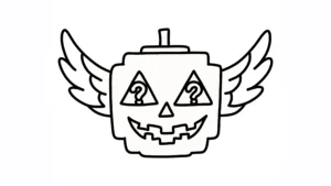 coloriage Lucky Box Brainrot pour enfants