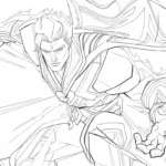 coloriage Marvel Rivals educatif pour enfant
