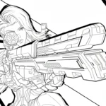 coloriage Marvel Rivals d