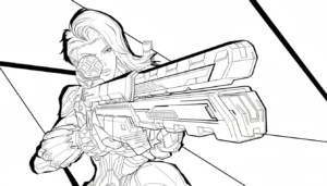 coloriage Marvel Rivals d