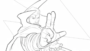 télécharger coloriage Marvel Rivals gratuit