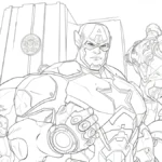 coloriage Marvel Rivals et dessin a imprimer