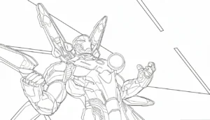 coloriage Marvel Rivals a imprimer gratuit