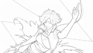 coloriage Marvel Rivals pour enfant de 10 ans