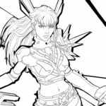 coloriage Marvel Rivals pour enfant à imprimer