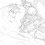 coloriage Marvel Rivals à imprimer