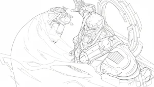 coloriage Marvel Rivals à imprimer