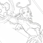 coloriage Marvel Rivals à imprimer pdf