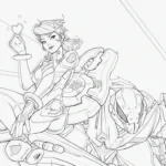 coloriage Marvel Rivals gratuit en ligne