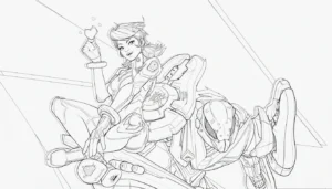 coloriage Marvel Rivals gratuit en ligne