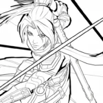 coloriage Marvel Rivals pour enfant de 6 ans