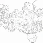 coloriage Marvel Rivals pour enfant de 10 ans