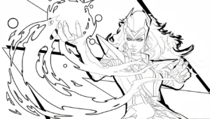 coloriage Marvel Rivals gratuit à imprimer