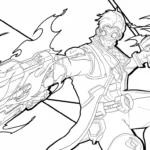 coloriage Marvel Rivals à imprimer gratuitement