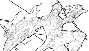 coloriage Marvel Rivals à imprimer gratuitement
