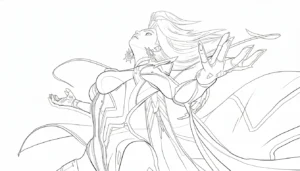 coloriage Marvel Rivals pour enfant de 7 ans