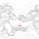 coloriage Marvel Rivals a colorier en ligne