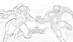 coloriage Marvel Rivals a colorier en ligne