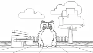 coloriage Meowl à imprimer gratuit