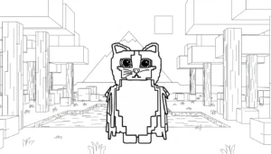 coloriage Meowl à imprimer gratuitement