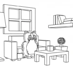 coloriage Meowl et decoupage